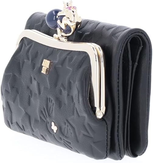 新品　未使用　アナスイ　二つ折り財布　箱有　プレイングキャット 新品同様】ANNA SUI アナスイ プレイングキャット 二つ折り財布 猫